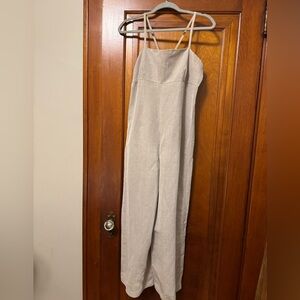 Vintage Laundry by Shelli Segal linen jumpsuit